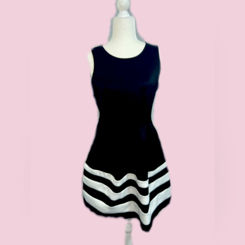 Black and White Dress